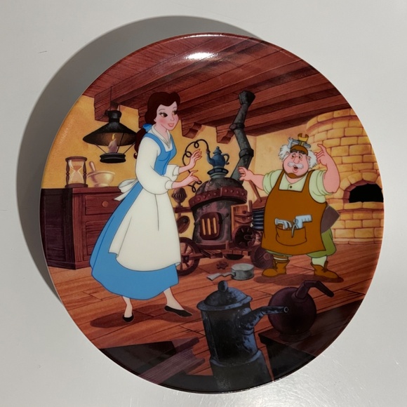 Beauty & the Beast collector plates - Picture 5 of 10